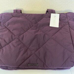 Athleta All About Quilted Tote Bag